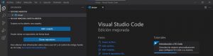 Cambiar el idioma en Visual Studio Code a Español