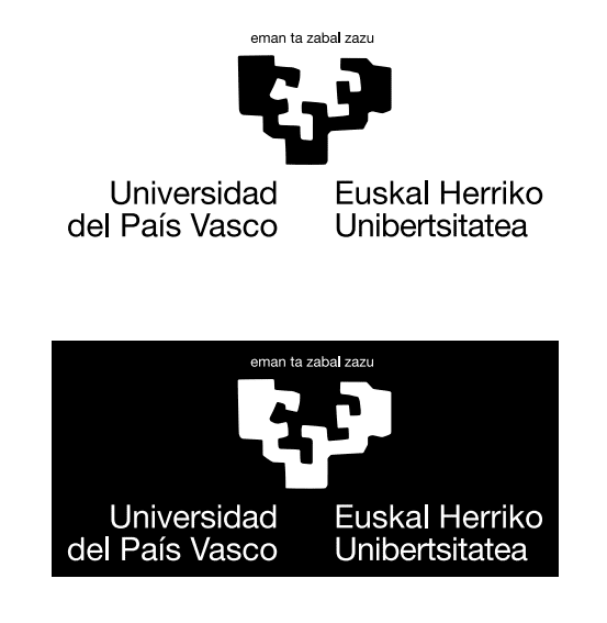 Logotipo y su versión en negativo