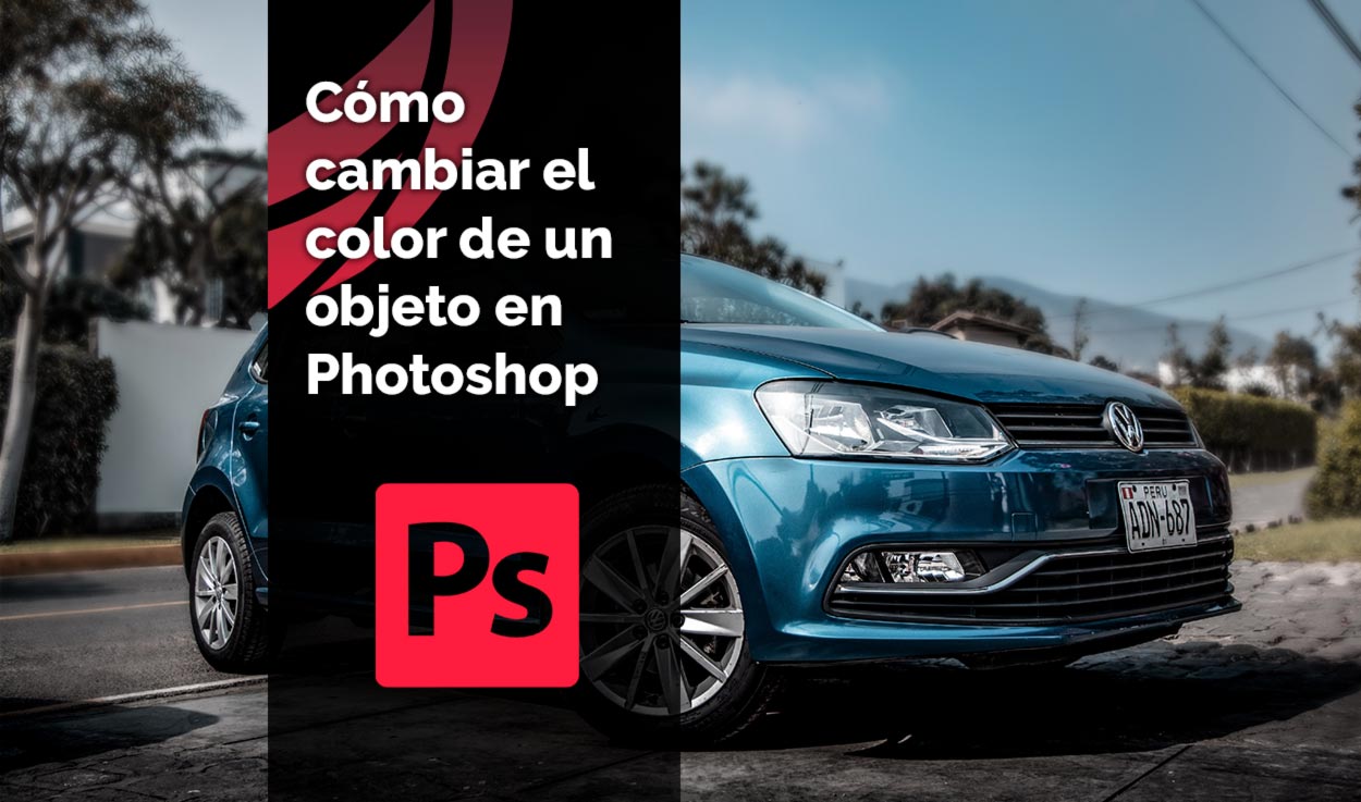 Cambiar el color de un objeto en Photoshop - Caronte Web Studio