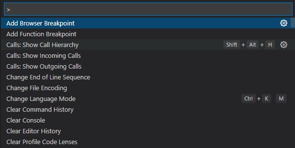 opciones vs code