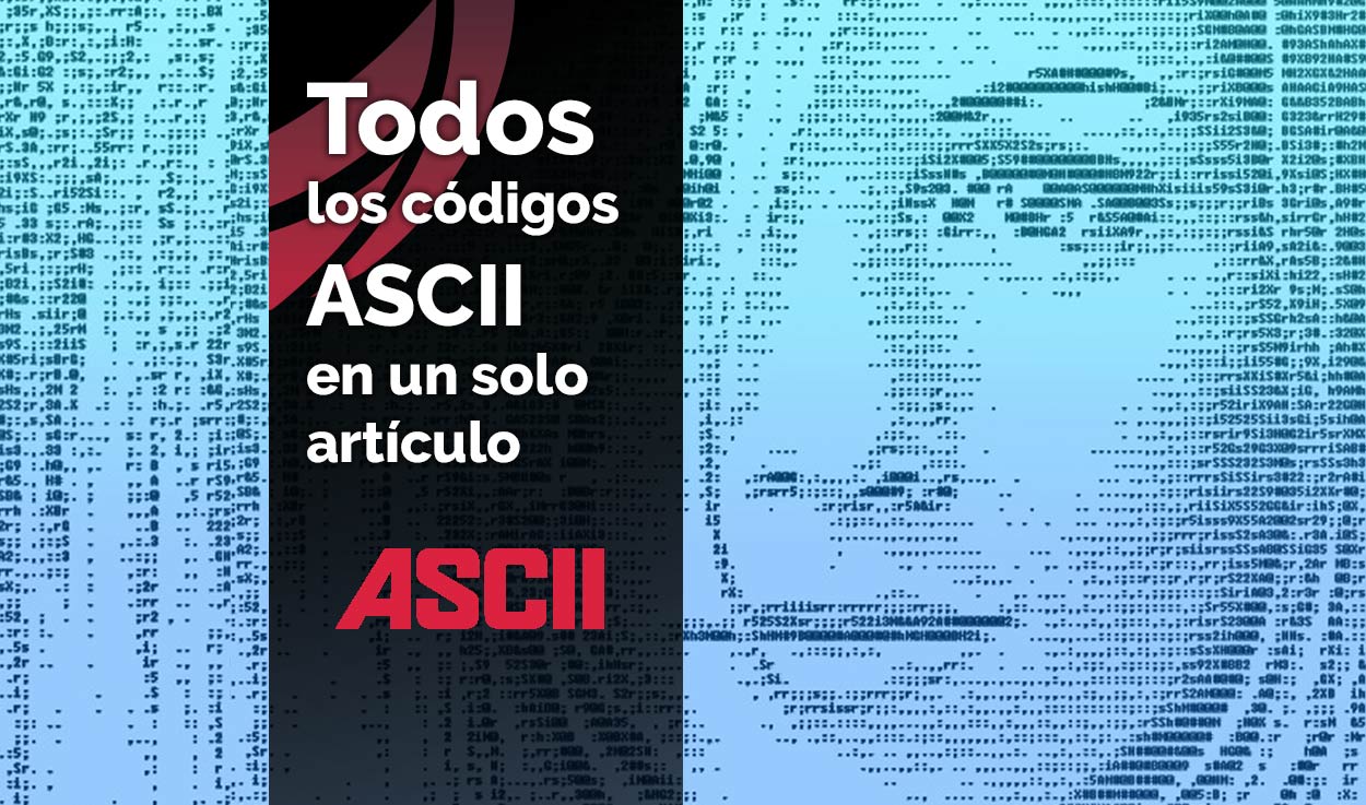Tabla de códigos ASCII