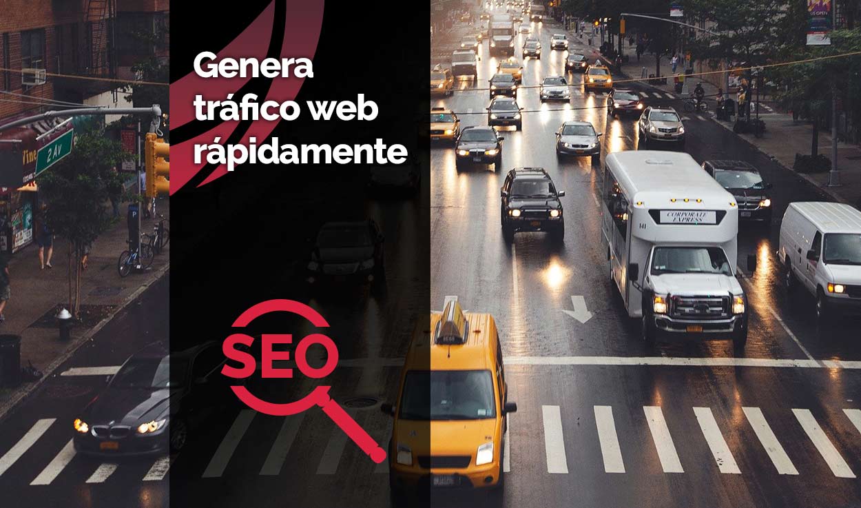 Genera tráfico hacia tu web rápidamente