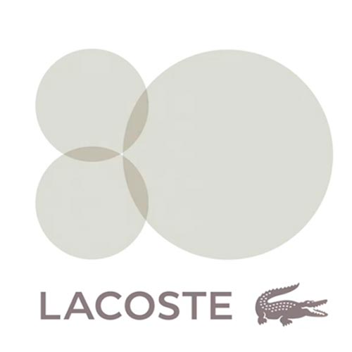 Diseño de Logotipo Lacoste por Peter Saville