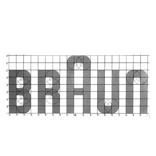 Logotipo de Braun por Otl Aicher
