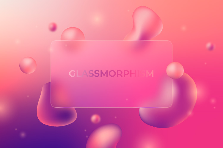 Glassmorphism efecto ejemplo