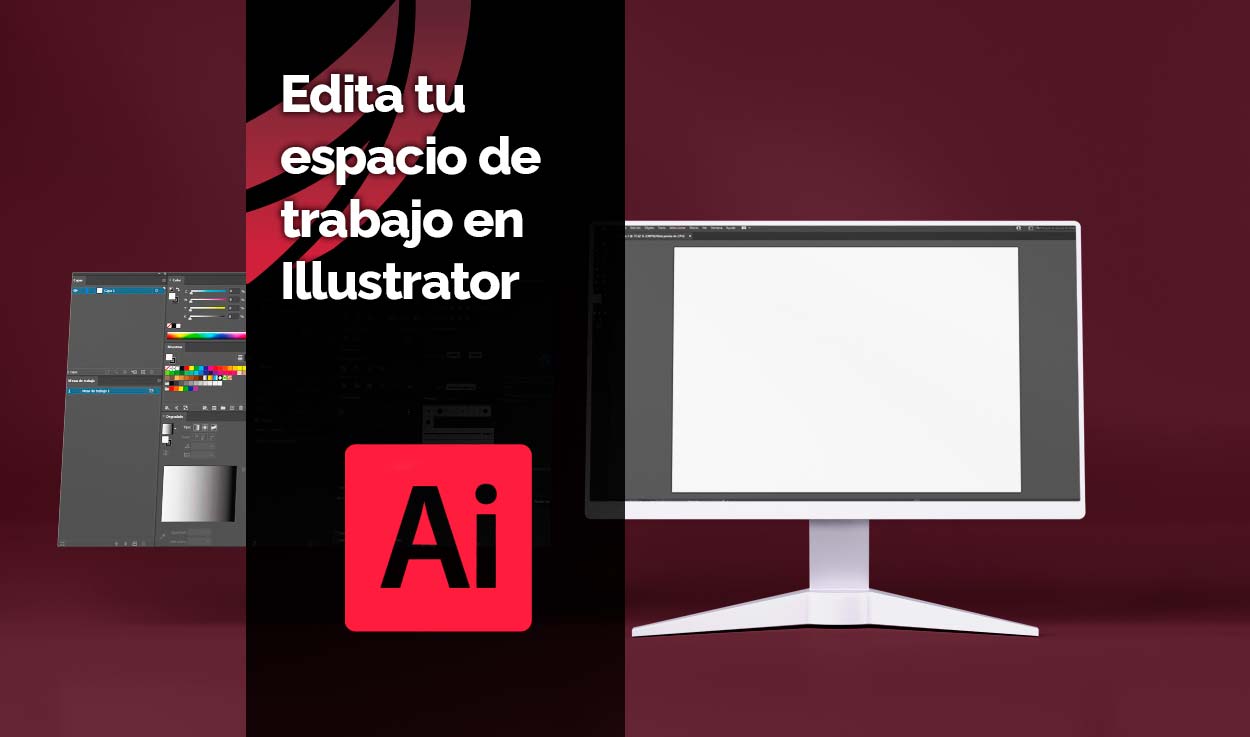 Edita tu espacio de trabajo en Illustrator