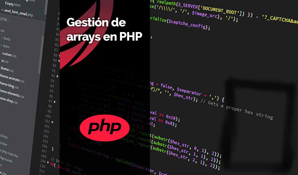 Gestión de arrays en PHP