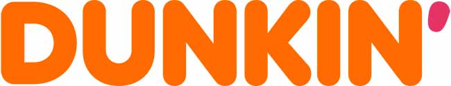 Ejemplos de rebranding: logo nuevo de Dunkin