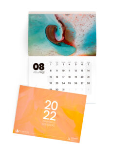 Diseño gráfico, editorial: Calendario hecho por Caronte Estudio