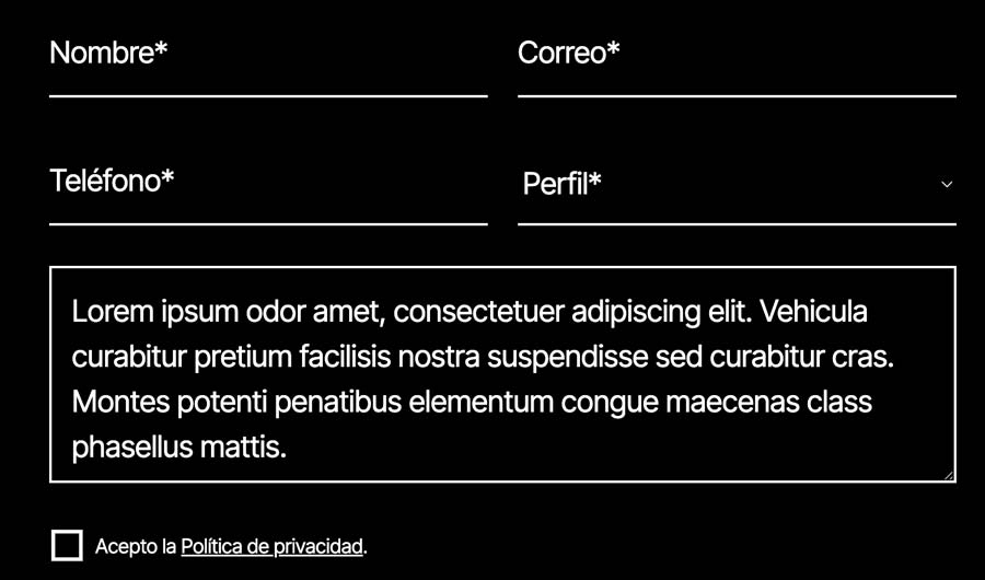 Novedades CSS 2025; Field-sizing