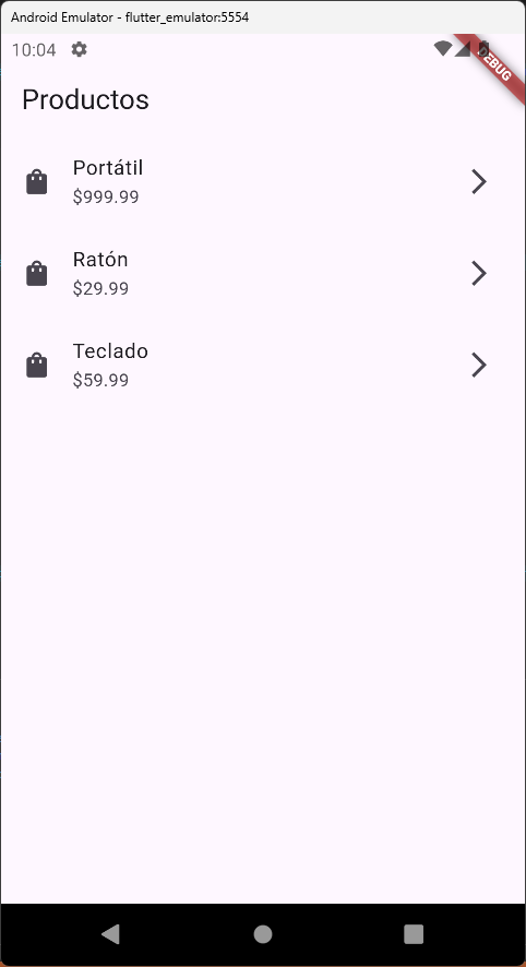 Cómo crear tu primera App con Flutter: Lista de productos
