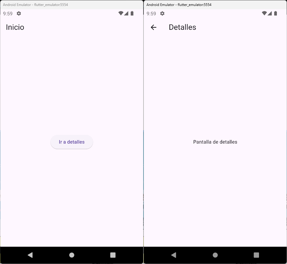 Cómo crear tu primera App con Flutter: Navegación