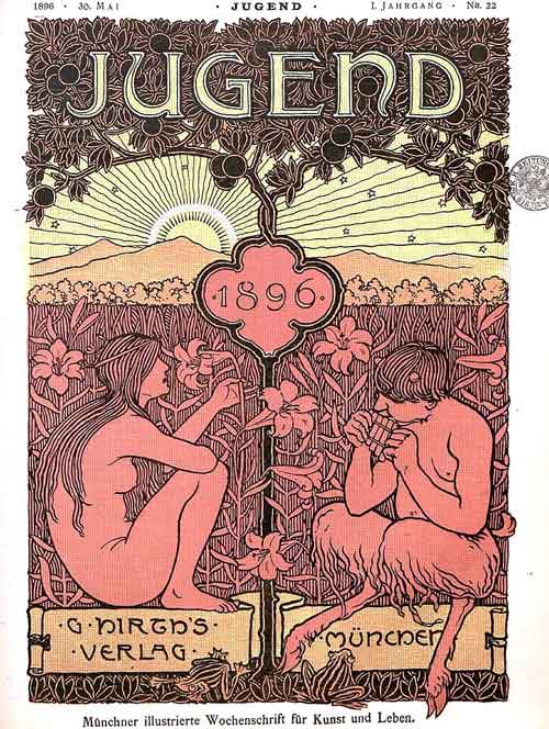 Portada de la revista Jugend