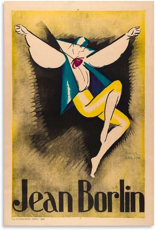 Cartel Jean Borlin del cubismo