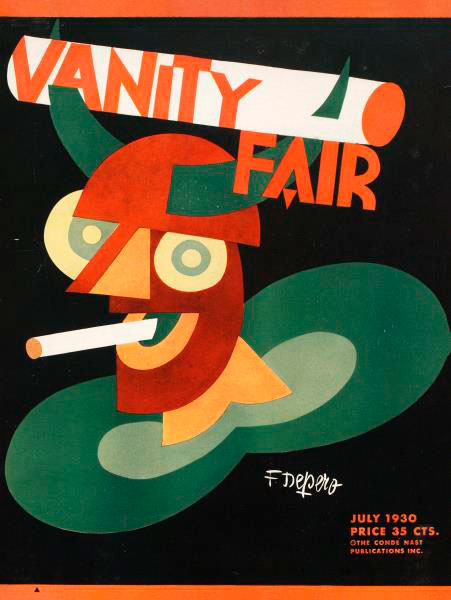 Cartel de Vanity Fair del futurismo