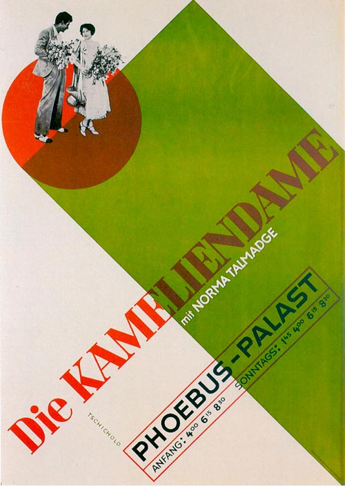 Cartel Die Kameliendame de Buahaus