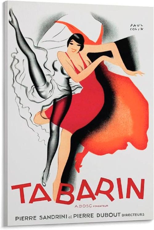 Cartel Tabarin del Art Deco