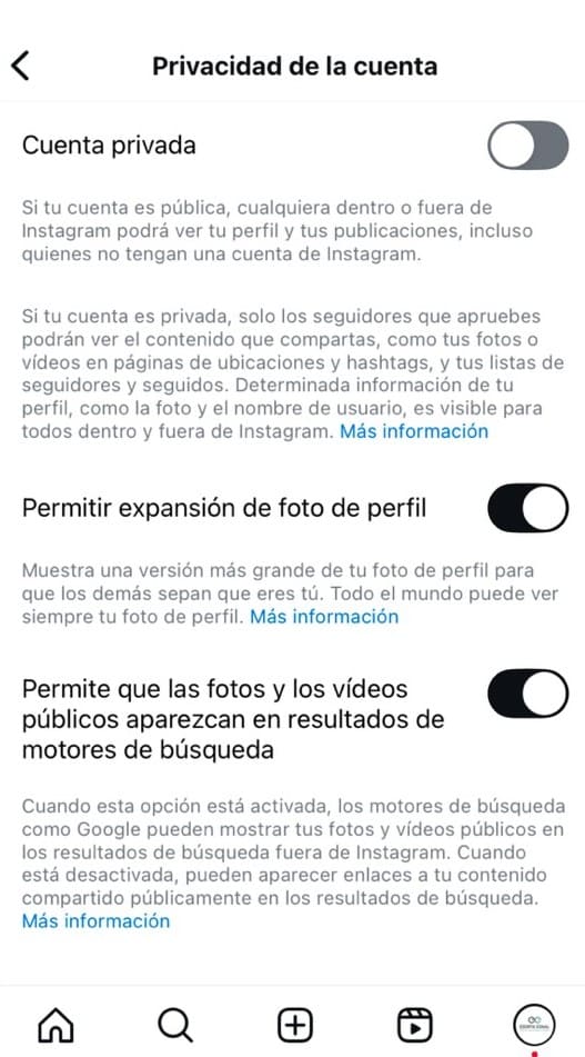 Indexación de contenidos de Instagram en Google