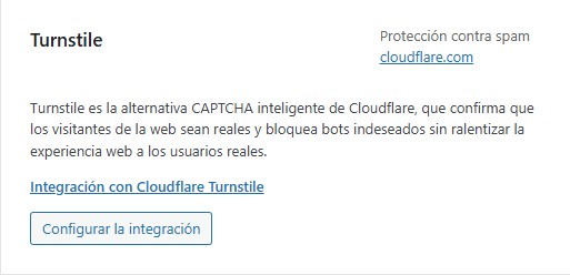 Integración de Turnstile con Contact Form 7
