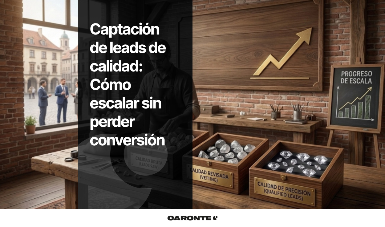 Guía para escalar la captación de leads sin perder calidad